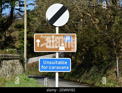 Regole di Croyde Beach, cartelli, Segnaletica, Devon nord, Foto Stock