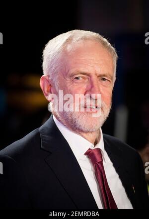 Jeremy Corbyn arriva al Daily Mirror Pride of Britain Awards 2018, al Grosvenor Hotel di Londra. Data immagine: Lunedì 29 ottobre 2018. Il credito fotografico dovrebbe essere: David Jensen Foto Stock