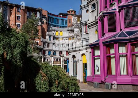 Casa Puffi, Ginevra architettura, Svizzera Foto Stock