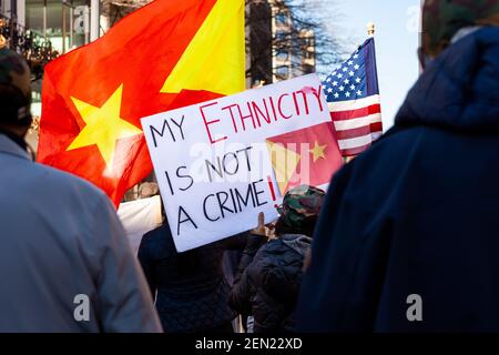 Washington, DC, USA, 25 febbraio 2021. Nella foto: Credit: Alison C Bailey/Alamy Live News Foto Stock