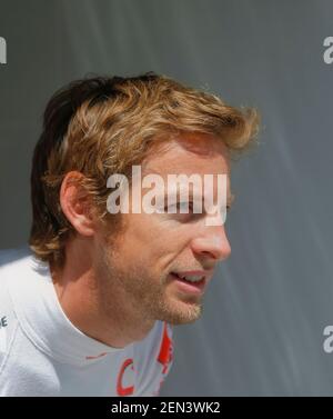 Formula uno (F1) 2009 campione del mondo Jenson Button Foto Stock