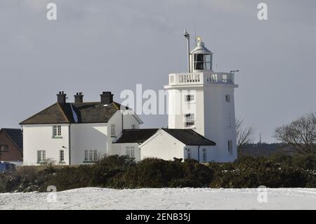 Faro di Cromer, Norfolk, Inghilterra Regno Unito. Foto Stock