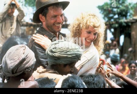 Indiana Jones e il Tempio di Doom anno: 1984 USA Direttore: Steven Spielberg Harrison Ford, Kate Capshaw Foto Stock