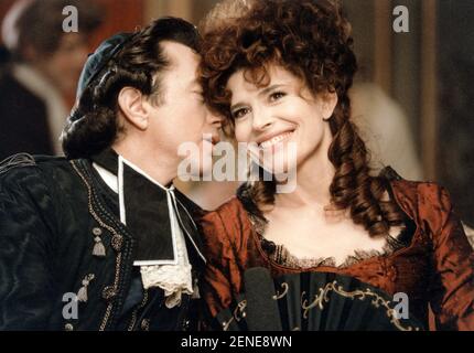 Anno del ridicolo : 1996 Francia Direttore : Patrice Leconte Bernard Giraudeau, Fanny Ardant Foto Stock