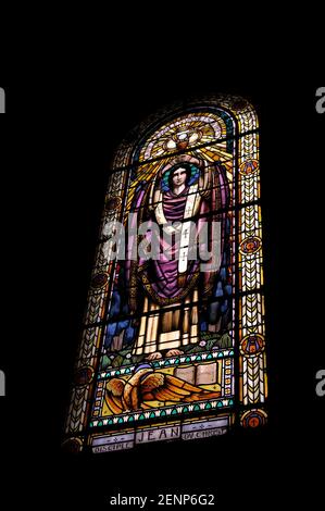 Vetrata, Eglise Saint Pothin Foto Stock