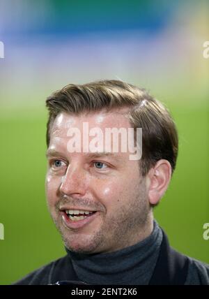 Brema, Germania. 26 Feb 2021. Calcio: Fuvuball: 02.26.2021 1 Bundesliga: SV Werder Bremen - SG Eintracht Frankfurt Coach Florian Kohfeldt (Brema), ritratto | utilizzo nel mondo Credit: dpa/Alamy Live News Foto Stock