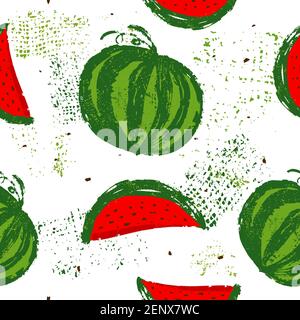 I cocomeri seamless pattern. Illustrazione Vettoriale Illustrazione Vettoriale