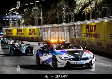 CORREIA Bruno, Safety Car driver durante l'ePrix 2021 di Diriyah, 2020aÂ round del Â Campionato Mondiale di Formula e 21, sul circuito di Riyadh Street dal 25 al 27 febbraio, a Riyadh, Arabia Saudita - Photo Germain Hazard / DPPI / LiveMedia Foto Stock