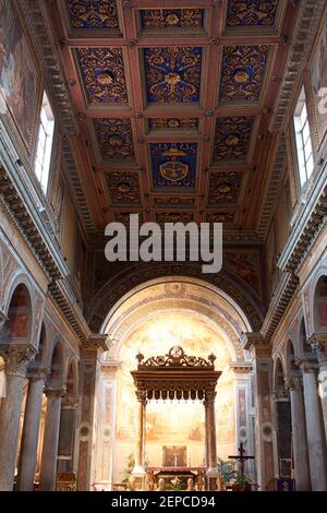 San Nicola a Carcere (San Nicola in carcere) Foto Stock