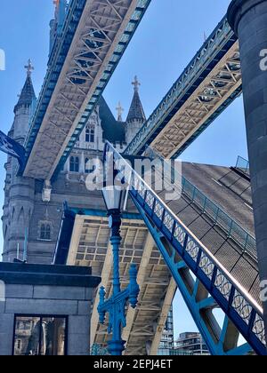 London Tower Bridge Foto Stock