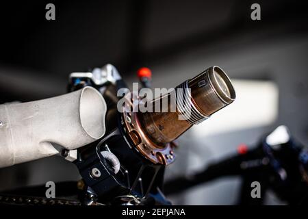 Riyadh, Arabia Saudita. 27 febbraio 2021. Dettagli meccanica dei mecaniciens durante l'ePrix 2021 di Diriyah, 2° round del Campionato del mondo di Formula e 2020–21, sul circuito di Riyadh Street dal 25 al 27 febbraio, a Riyadh, Arabia Saudita - Photo Hazard / DPPI Credit: DPPI Media/Alamy Germain Live News Foto Stock