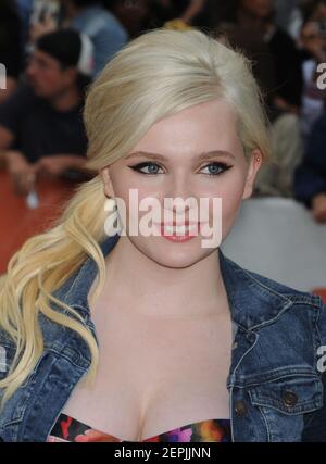 Toronto, Canada. 10 settembre 2013. TORONTO, ON - SETTEMBRE 09: Abigail Bressin partecipa al 'Agosto: Osage County' Premiere alla Roy Thomson Hall il 9 settembre 2013 a Toronto, Canada.3 a Toronto, Canada. ( Credit: Storms Media Group/Alamy Live News Foto Stock