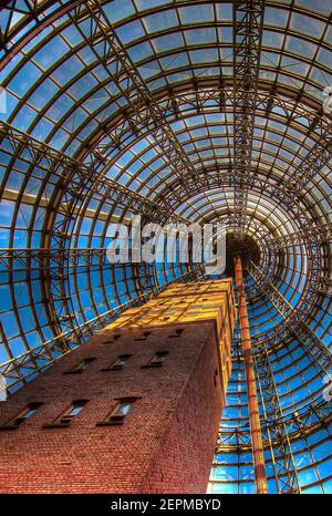 Museo storico dell'edificio della torre di tiro di Coop Foto Stock