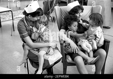 Ospedale Ward Cardiff per bambini Foto Stock