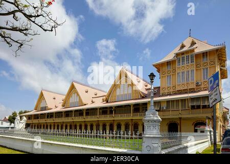 La Corte Suprema del giudice, l'alta Corte di Georgetown Guyana, Sud America Foto Stock