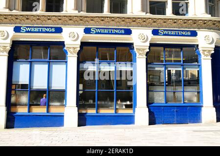 Ristorante Sweetings nella città di Londra Foto Stock