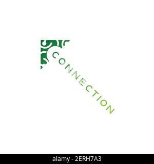 Icona del circuito tecnologico per applicazioni o siti Web Illustrazione Vettoriale