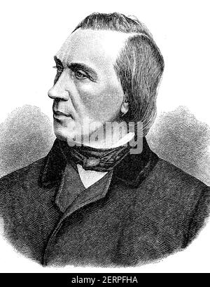 Robert Franz, vero nome Robert Franz Julius Knauth, 28 giugno 1815 – 24 ottobre 1892, è stato un Foto Stock