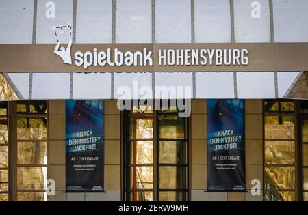 Dortmund, Nord Reno-Westfalia, Germania - Hohensyburg Casino. Foto Stock