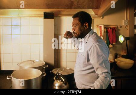 Ristorante giamaicano a Tottenham North London 1981 Foto Stock