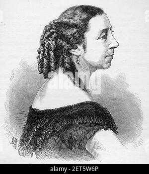 Pauline Viardot-Garcia AEhrlichSängerinnen1895. Foto Stock