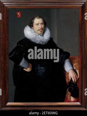 Paulus Moreelse - portret van Philips RAM (1585-1632) Foto Stock