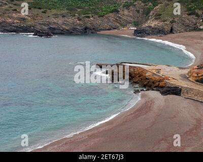 Argentiera, costa nord-occidentale della Sardegna, Italia Foto Stock