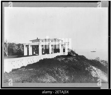 Pergola, Belle Terre, Port Jefferson, Long Island) - Greene, Port Jefferson, L.I. Foto Stock