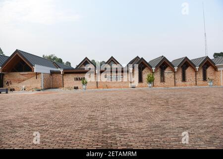 Il museo etnografico di Huye, Ruanda. Foto Stock