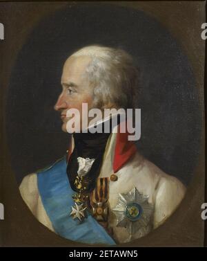 Peter Edward Stroehling (1768-c.. 1826) - Levin Agosto, Conte Bennigsen (1745-1826) Foto Stock