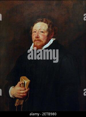 Peter Paul Rubens - portret van Pater Jan Neyen. Foto Stock