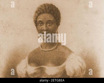 Ritratto di Phillis wheatley 2. Foto Stock