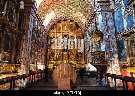 Iglesia Santa Clara, Bogotà, Colombia, Sud America Foto Stock