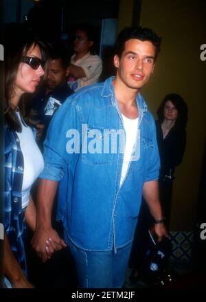 Westwood, California, USA 8 maggio 1996 l'attore Antonio Sabato Jr. Partecipa al Warner Bros. Pictures 'Twister' Premiere l'8 maggio 1996 al Mann Village Theatre di Westwood, California, USA. Foto di Barry King/Alamy Stock foto Foto Stock