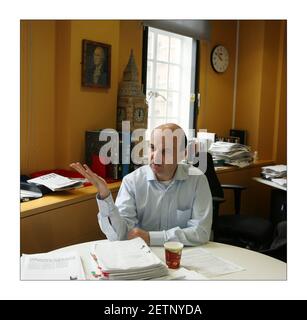 Mark Damazer Controller BBC radio Four 4 e digital 7 Fotografia di David Sandison The Independent Foto Stock