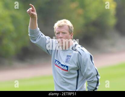 FORMAZIONE IN INGHILTERRA A LONDON COLNEY 7/9/2007. DIRETTORE STEVE McCLAERN. IMMAGINE DAVID ASHDOWN Foto Stock