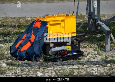 Linz, Austria, sabato 24 agosto 2019, Campionato del mondo di canottaggio FISA, Regata, [credito obbligatorio; immagini Peter SPURRIER/Intersport] Foto Stock