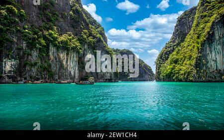 Isola di Phuket, Isole Phi Phi Thailandia Foto Stock