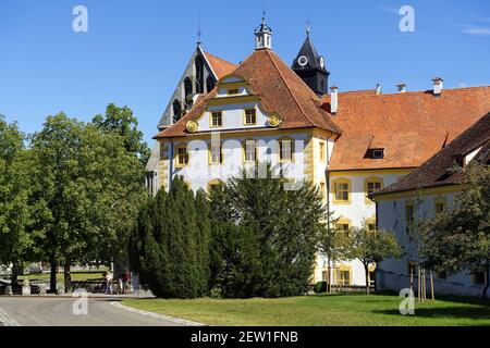 Germania, Bade Wurttemberg, Lago di Costanza (Bodensee), Salem, Castello e l'ex abbazia cistercense di Salem, Castello di Salem Foto Stock