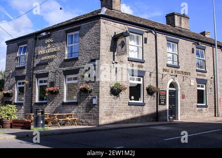 The Dog & Partridge, Palmerston Street, Bollington, Cheshire Foto Stock