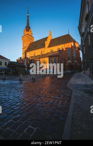 Cattedrale di Tarnow. Tarnow, Polonia minore, Polonia. Foto Stock