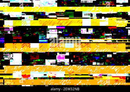 Uno sfondo astratto con motivi a mosaico colorati Foto Stock