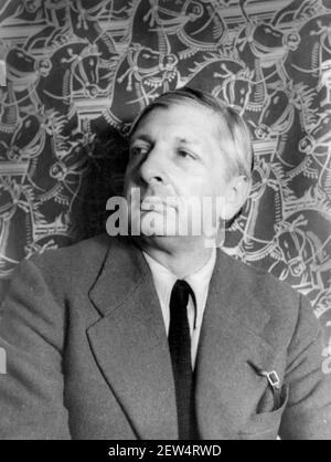 Giorgio de Chirico. Ritratto dell'artista e scrittore italiano Giorgio de Chirico (1888-1978) di Carl Van Vechten, 1936 Foto Stock