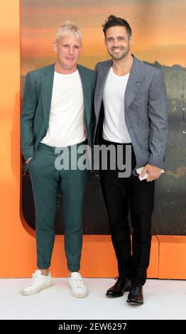 30 luglio 2019 - Londra, Inghilterra, Regno Unito - una volta a Hollywood UK Premiere Photo Shows: Jamie Laing e Spencer Matthews Foto Stock