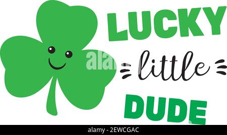 Illustrazione vettoriale di un fortunato duo di San Patrizio di sfondo. Illustrazione Vettoriale