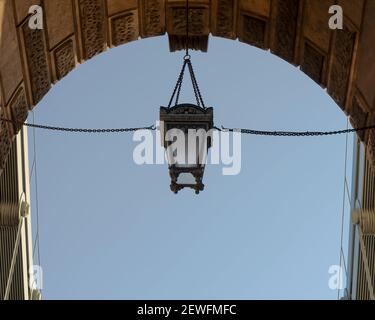 Il Ponte delle catene prima dell'inizio dei lavori di ristrutturazione. Il ponte più antico in Ungheria, che la famosa attrazione turistica arrugginito, in cattive condizioni ma rinnovando i Foto Stock