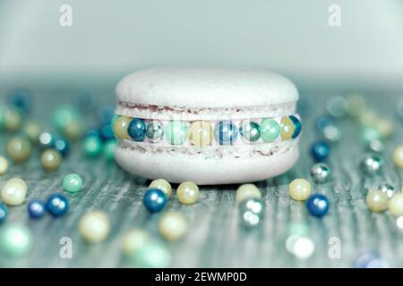 Macaron in diversi look Foto Stock