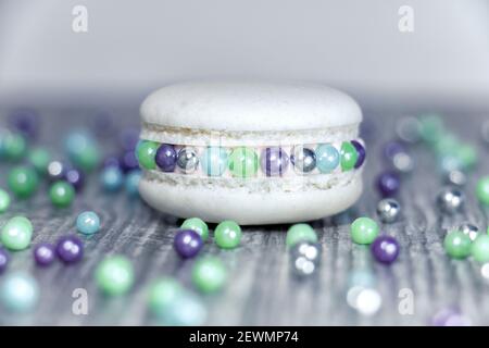 Macaron in diversi look Foto Stock