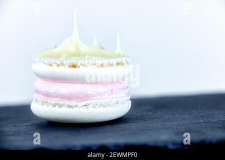 Macaron in diversi look Foto Stock