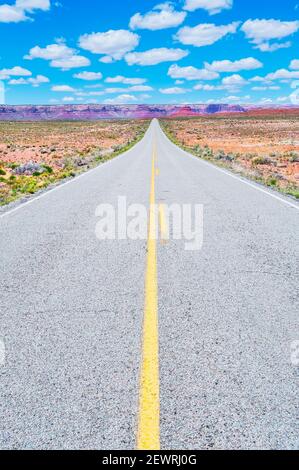 Autostrada, Utah, Stati Uniti d'America, Nord America Foto Stock